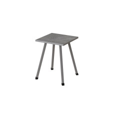 Табурет Ferrum-decor 430x320x320 Сірий метал ДСП Бетон 16 мм (FRD-106923)