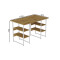 Комп'ютерний стіл Ferrum-decor Карен 75x140x60 білий ДСП Дуб Артизан 32 мм (FRD-107253)
