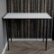 Універсальний стіл Prime Ferrum-decor 750x1000x600 Чорний метал ДСП Білий 16 мм (FRD-107623)