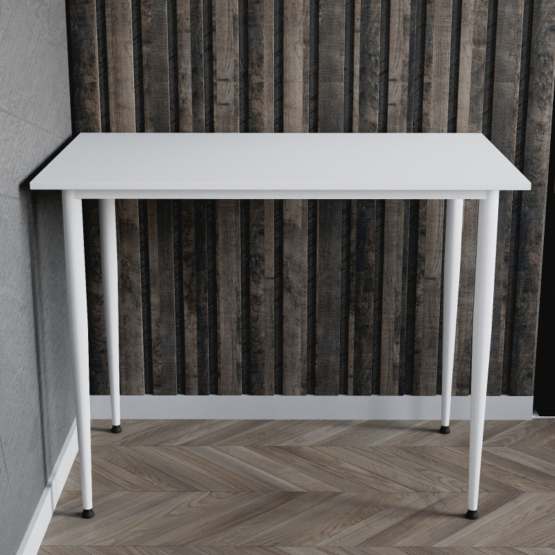 Універсальний стіл Prime Ferrum-decor 750x1000x700 Білий метал ДСП Білий 16 мм (FRD-107713)