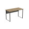 Комп'ютерний стіл Ferrum-decor Майк 75x120x60 чорний ДСП Дуб Артизан 16 мм (FRD-107113)