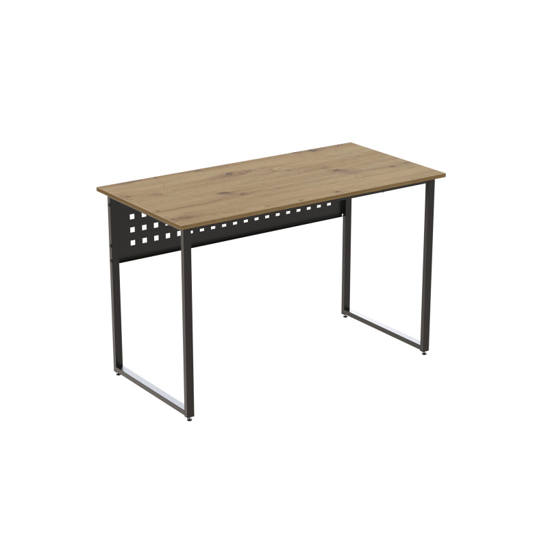 Комп'ютерний стіл Ferrum-decor Майк 75x120x60 чорний ДСП Дуб Артизан 16 мм (FRD-107113)