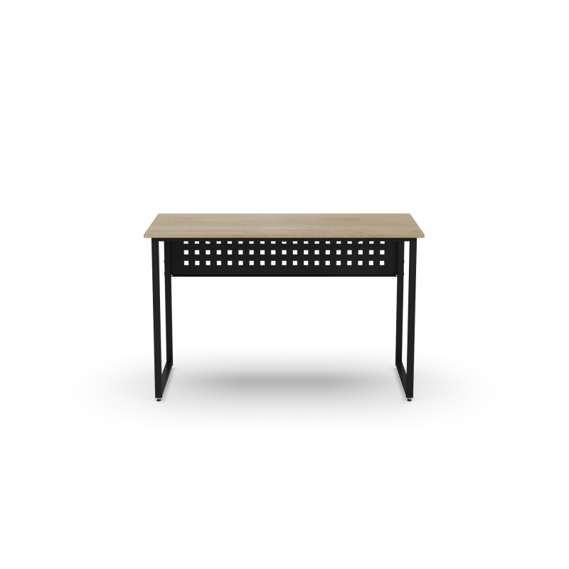 Стіл письмовий Майк Ferrum-decor 75x100x60 Чорний метал ДСП Дуб Кремона Торро 16 мм (FRD-108333)