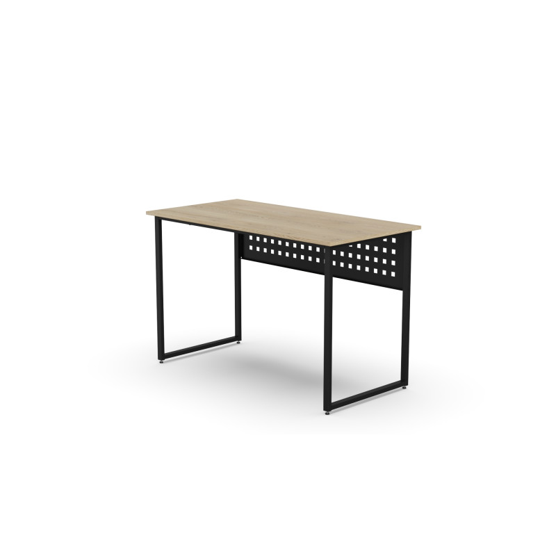 Стіл письмовий Майк Ferrum-decor 75x100x60 Чорний метал ДСП Дуб Кремона Торро 16 мм (FRD-108333)