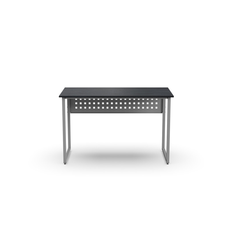 Стіл письмовий Майк Ferrum-decor 75x100x60 Сірий метал ДСП Каштан Арвадонна 16 мм (FRD-108263)