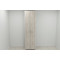 Шафа Гардероб Уні секція 6 серії Конект Ferrum-decor 220x60x50 см Білий метал ДСП Дуб Сан-Марино 16 мм (FRD-106913)
