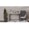 Стіл розкладний Морис 900 Ferrum-decor 750x900x500 Чорний метал ДСП Білий 16 мм (FRD-107313)
