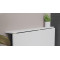 Стіл розкладний Морис 900 Ferrum-decor 750x900x500 Чорний метал ДСП Білий 16 мм (FRD-107313)
