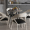 Круглий стіл OPTIMA 4 ніжки конусні Ferrum-decor 750x670x670 Чорний метал ДСП Дуб Кремона Канолло 16 мм (FRD-107563)