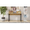 Комп'ютерний стіл Ferrum-decor Скай 76x100x60 чорний ДСП Дуб Артизан 32 мм (FRD-106993)