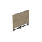 Стіл-трансформер розкладний Слай Ferrum-decor 75x100x60 Чорний метал ДСП Дуб Сонома 16 мм (FRD-107343)