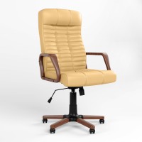 Крісло керівника Новий Стиль ATLANT EXTRA ECO-01 (Бежевий) (NWS-125029)