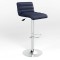 Стул барный OLIVIA CHROME (BOX) ECO-22 (Синий) (NWS-122170)