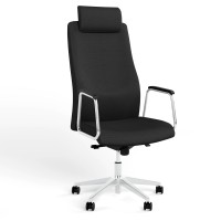 Кресло офисное поворотное Новый Стиль SOLO HR STEEL ST AL70 CN-009 (Черный) (NWS-126960)