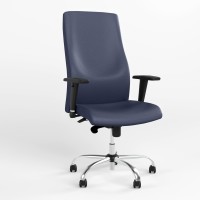 Крісло офісне поворотне Новий СтильSOLO UP R STEEL WA ST CHR68 ECO-22 (Синій) (NWS-126990)