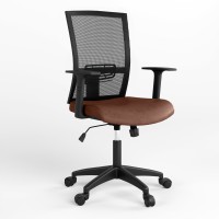 Крісло офісне поворотне Новий Стиль STILO R SL PL64 P OH-5 ECO-21 (Темно-коричневий) (NWS-126890)