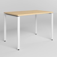 Обеденный стол Новый Стиль BERN WHITE (25)-1100х680х750 Береза ​​полярная (NWS-130669)
