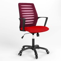 Кресло офисное поворотное Новый Стиль WEBSTAR BLACK GTP TILT PL62 OH-4 C-2 (Красный) (NWS-132189)