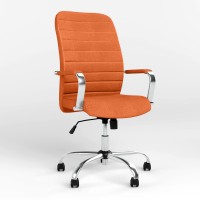 Кресло руководителя Новый Стиль BRUNO (COMFORT+TILT) ZT-02 (Оранжевый) (NWS-125372)