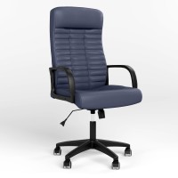 Крісло керівника поворотне Новий Стиль DIRECTOR ANYFIX PL62 ECO-22 (Синий) (NWS-125902)