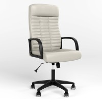 Крісло керівника поворотне Новий Стиль DIRECTOR ANYFIX PL62 ECO-50 (Білий) (NWS-125912)