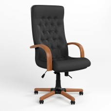 Крісло офісне поворотне Новий Стиль FIDEL LUX EXTRA TILT LE-A (Чорний) (NWS-125992)