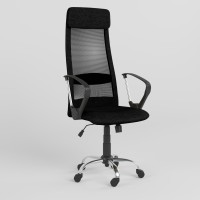 Кресло офисное поворотное Новый Стиль FRANK GTP TILT CHR68 P OH-5 C-11 (Черный) (NWS-123662)