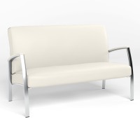 Диван офісний Новий Стиль INCANTO DUO ECO-50 (Білий) (NWS-122773)