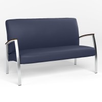 Диван офісний Новий Стиль INCANTO DUO (S) ECO-22 (Синій) (NWS-122783)