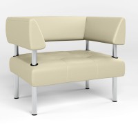 Крісло офісне Новий Стиль OFFICE ECO-07 (Світло-бежевий) (NWS-122823)