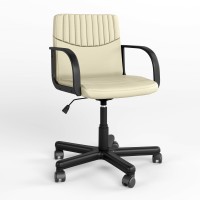Крісло офісне поворотне Новий Стиль TRADE (TILT) PM60 ECO-07 (Світло-бежевий) (NWS-132251)
