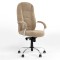 Крісло офісне поворотне Новий Стиль MODUS STEEL CHROME (COMFORT) SORO-23 (Світло-бежевий) (NWS-126494)