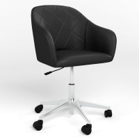 Кресло на роликах поворотное Новый Стиль WESTER GTP ECO-30 (Черный) (NWS-122934)