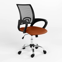 Крісло офісне поворотне Новий Стиль NETWORK GTP CHROME P OH-5 V-49 (Охра) (NWS-124385)
