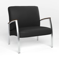 М'яке офісне крiсло Новий Стиль INCANTO ECO-30 (Чорний) (NWS-131914)