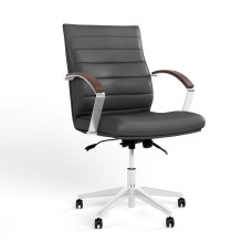 Крісло офісне поворотне Новий Стиль IRIS STEEL LB ANYFIX AL70 P ECO-30 (Чорний) (NWS-126266)