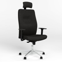 Крісло офісне поворотне Новий Стиль VISION R HR ST AL70 P CSE-14 (Чорний) (NWS-127137)