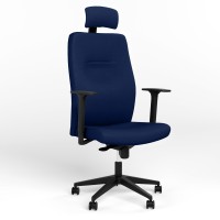 Кресло офисное поворотное Новый Стиль VISION R HR ST PL70 CN-210 (Темно-синий) (NWS-127147)