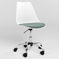 Крісло офісне поворотне Новий Стиль ASTI GTS (J) CHR61 (BOX-1) K01 SORO-34 (Ментол) (NWS-132002)