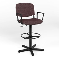 Кресло офисное поворотное ISO GTP RING BASE STOPKI PM64 C-24 (коричневый) (NWS-132042)