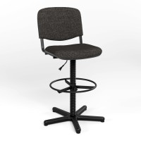 Кресло офисное поворотное Новый Стиль ISO GTS RING BASE STOPKI PM64 C-26 (Серый) (NWS-132072)