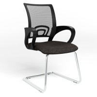 Офисное кресло Новый Стиль NETWORK CF CHROME OH-5 C-26 (Серый) (NWS-121538)