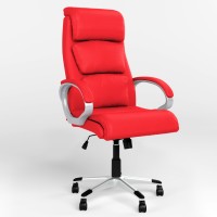 Крісло керівника поворотне Новий Стиль DELTA TILT PL35 ECO-90 (Червоний) (NWS-125860)
