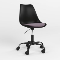 Крісло на роликах поворотне Новий Стиль ASTI SOFT GTS (J) MB61 (BOX-1) P SORO-65 (Фіолетовий) (NWS-123161)