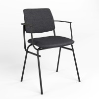 Стул офисный Новый Стиль ISIT ARM BLACK C-38 (Антрацит) (NWS-127852)