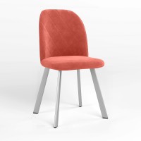 Стул обеденный Новый Стиль MILANA NX ALU (BOX-1) LN SORO-51 (Оранжевый) (NWS-128712)
