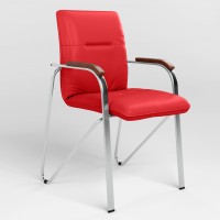 Стул для посетителей Новый Стиль SAMBA (BOX-2) ECO-90 (Красный) (NWS-129242)