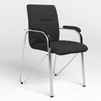 Стул для посетителей Новый Стиль SAMBA(S) (BOX-1) ZT-24 (Графитовый) (NWS-129222)