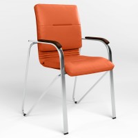 Стул для посетителей Новый Стиль SAMBA ULTRA (BOX-2) ECO-72 (Оранжевый) (NWS-129452)