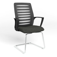 Конференц-крісло Новий Стиль WEBSTAR CF CHROME-BLACK OH-14 C-73 (Сірий) (NWS-129912)
